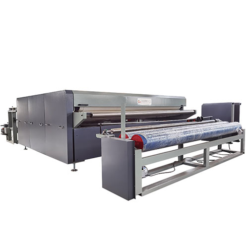 Flat belt laminating machine